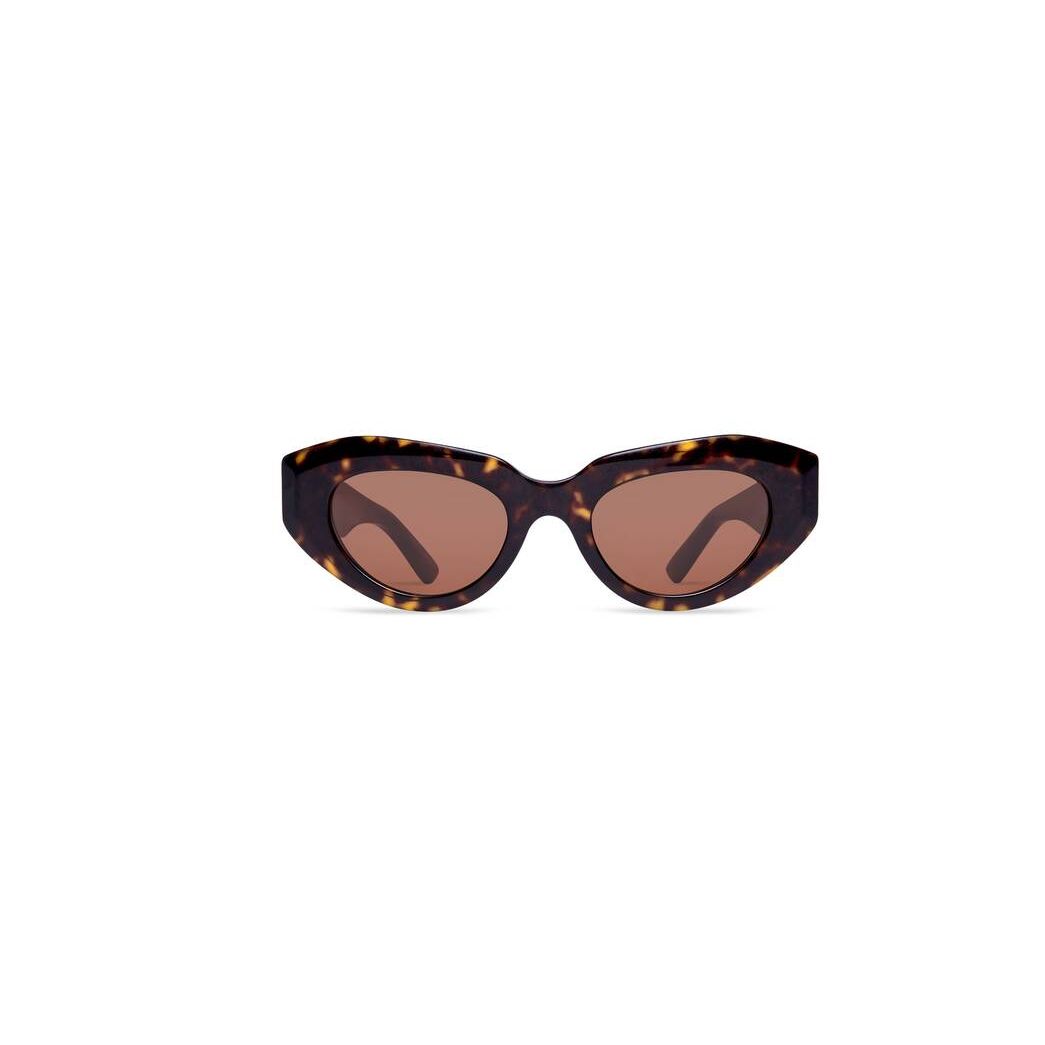 Women\'s Balenciaga Rive Gauche Cat Sunglasses | 7520GJVEX