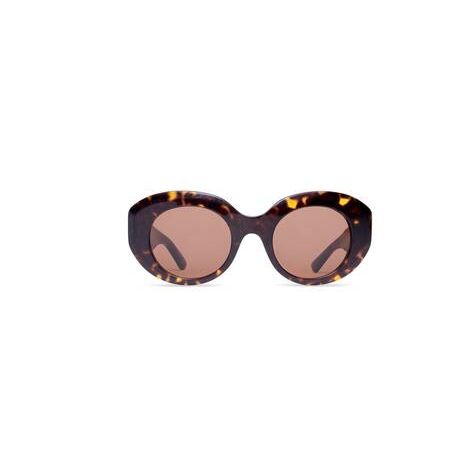 Women's Balenciaga Rive Gauche Round Sunglasses | 3602MEUID