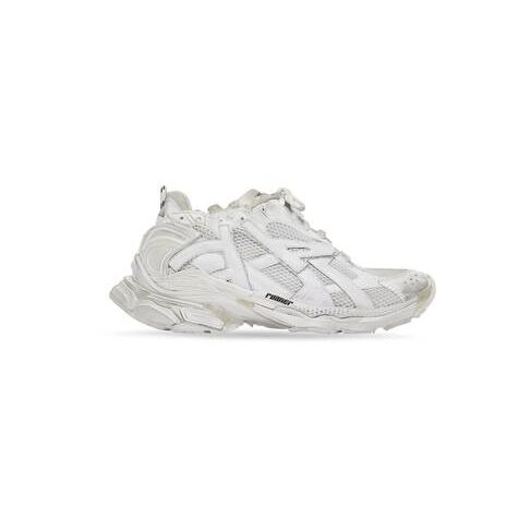 Women's Balenciaga Runner Sneakers White | 4378YOLJZ