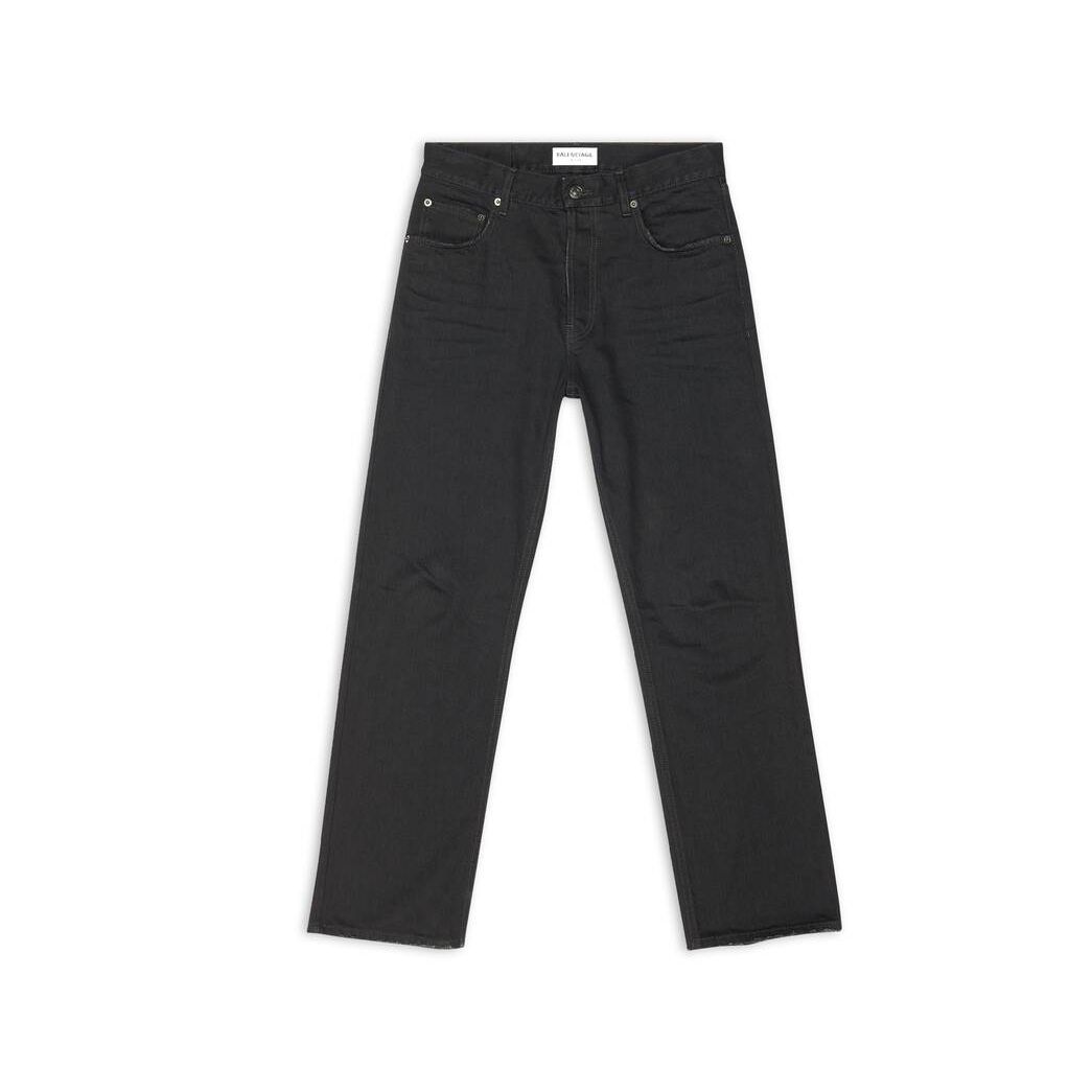 Women\'s Balenciaga Slim Fit Pants Black | 2517GUDNV