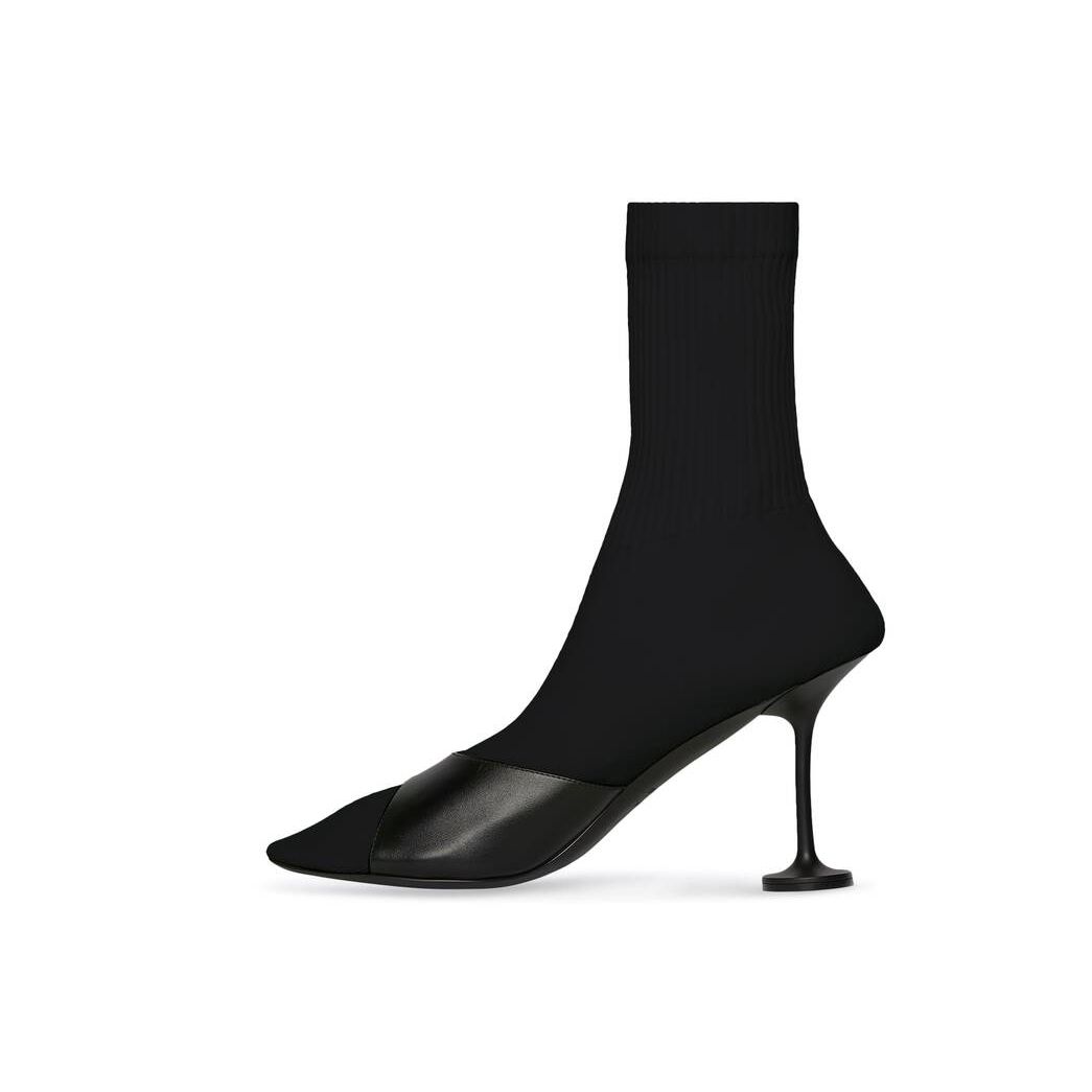 Women's Balenciaga Sock 90mm Boots Black | 6795YZXDP