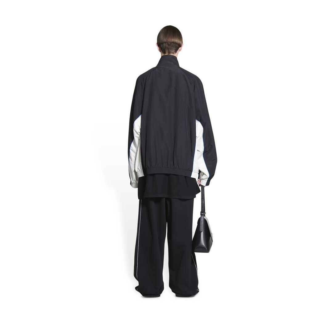 Women's Balenciaga Sporty B Tracksuit Jackets Black | 0961IBPLH