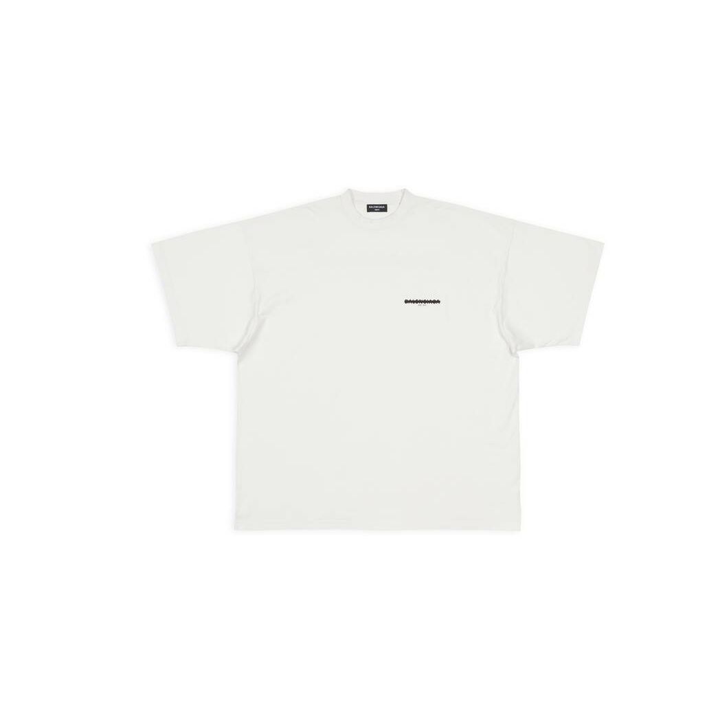 Women's Balenciaga Strike 1917 Off T Shirts White | 6384BIQMZ