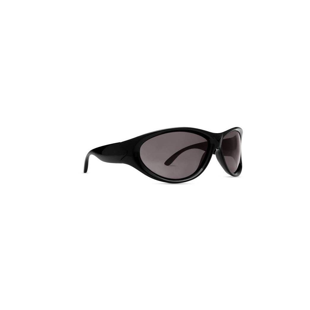 Women's Balenciaga Swift Round Sunglasses Black | 5371AQTKL