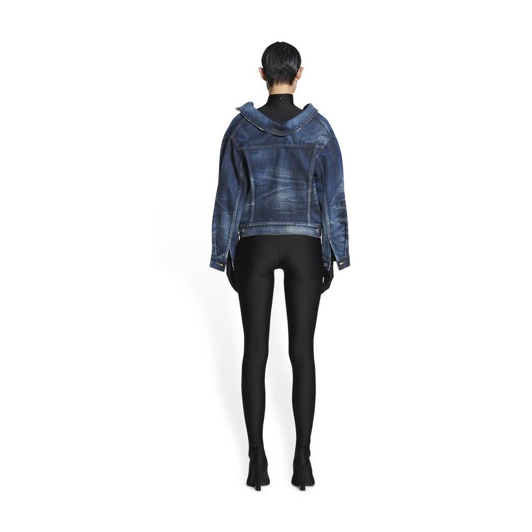 Women's Balenciaga Swing Jackets Blue | 2453ZWJDM