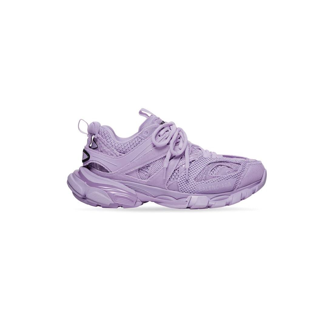 Women\'s Balenciaga Track Full Mesh Sneakers Purple | 4368NACQE