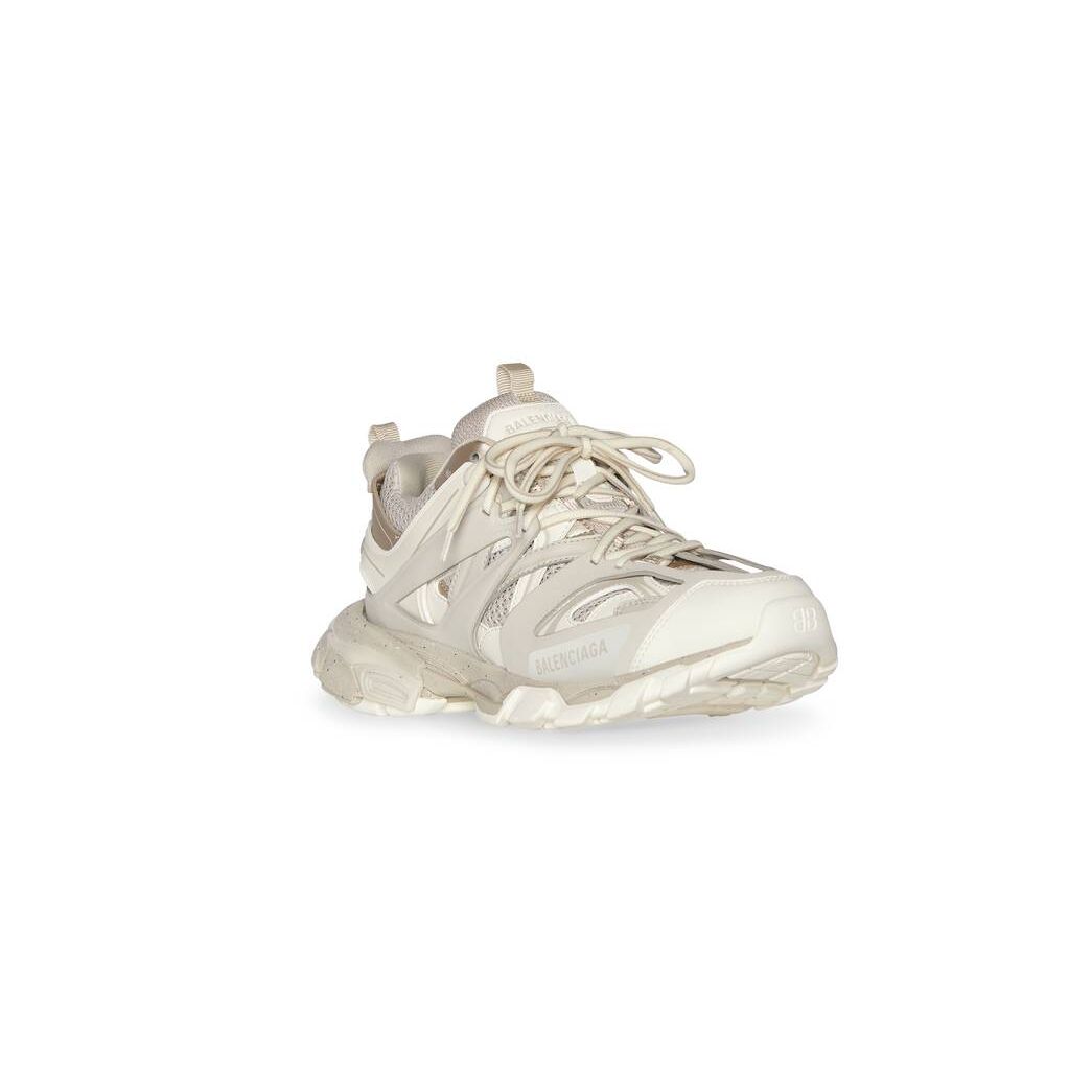 Women's Balenciaga Track Recycled Sole Sneakers Beige | 4801PIQDF