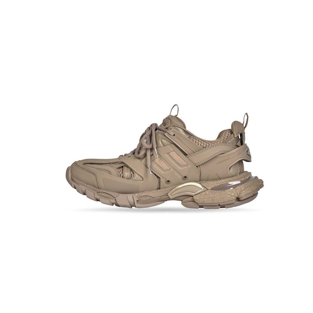 Women's Balenciaga Track Recycled Sole Sneakers Beige | 8542KBILM