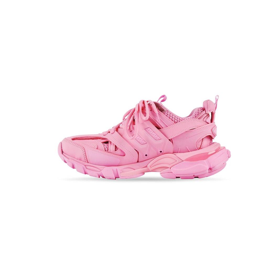 Women's Balenciaga Track Sneakers Pink | 7843SLKZH