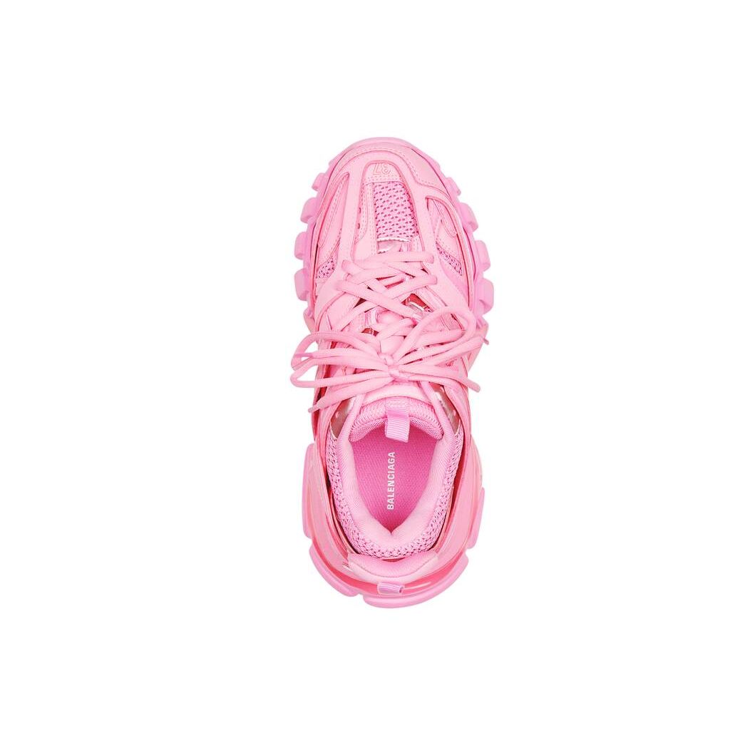 Women's Balenciaga Track Sneakers Pink | 7843SLKZH