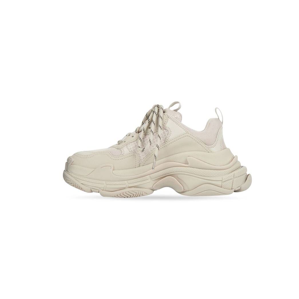 Women's Balenciaga Triple S Sneakers Beige | 3195HNOAJ