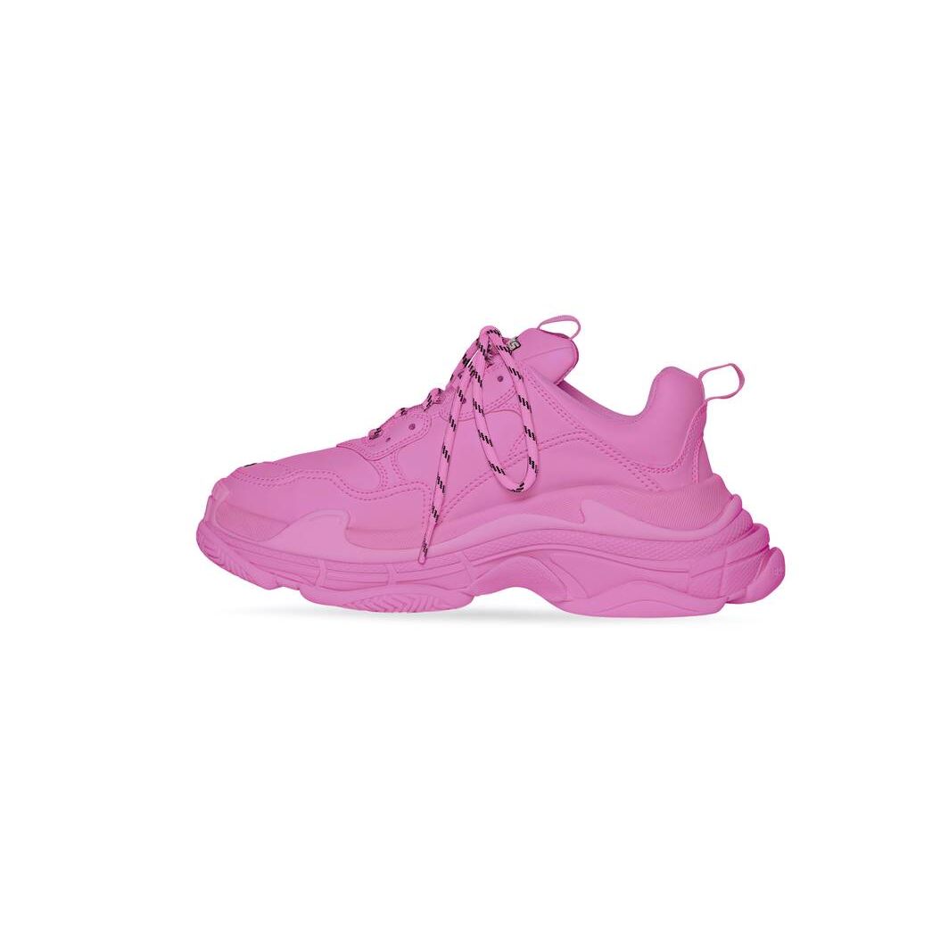 Women's Balenciaga Triple S Sneakers Pink | 2371OGSIC