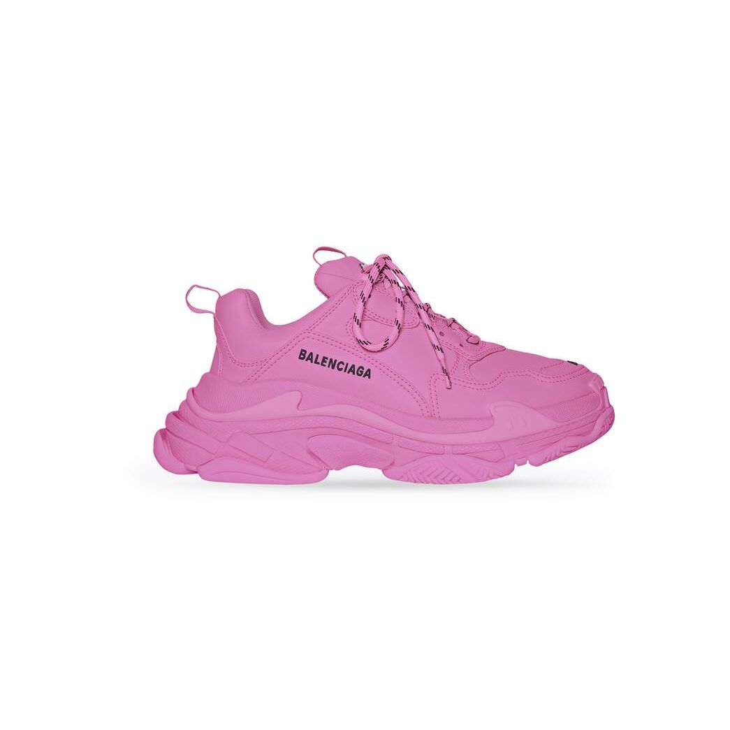 Women\'s Balenciaga Triple S Sneakers Pink | 2371OGSIC