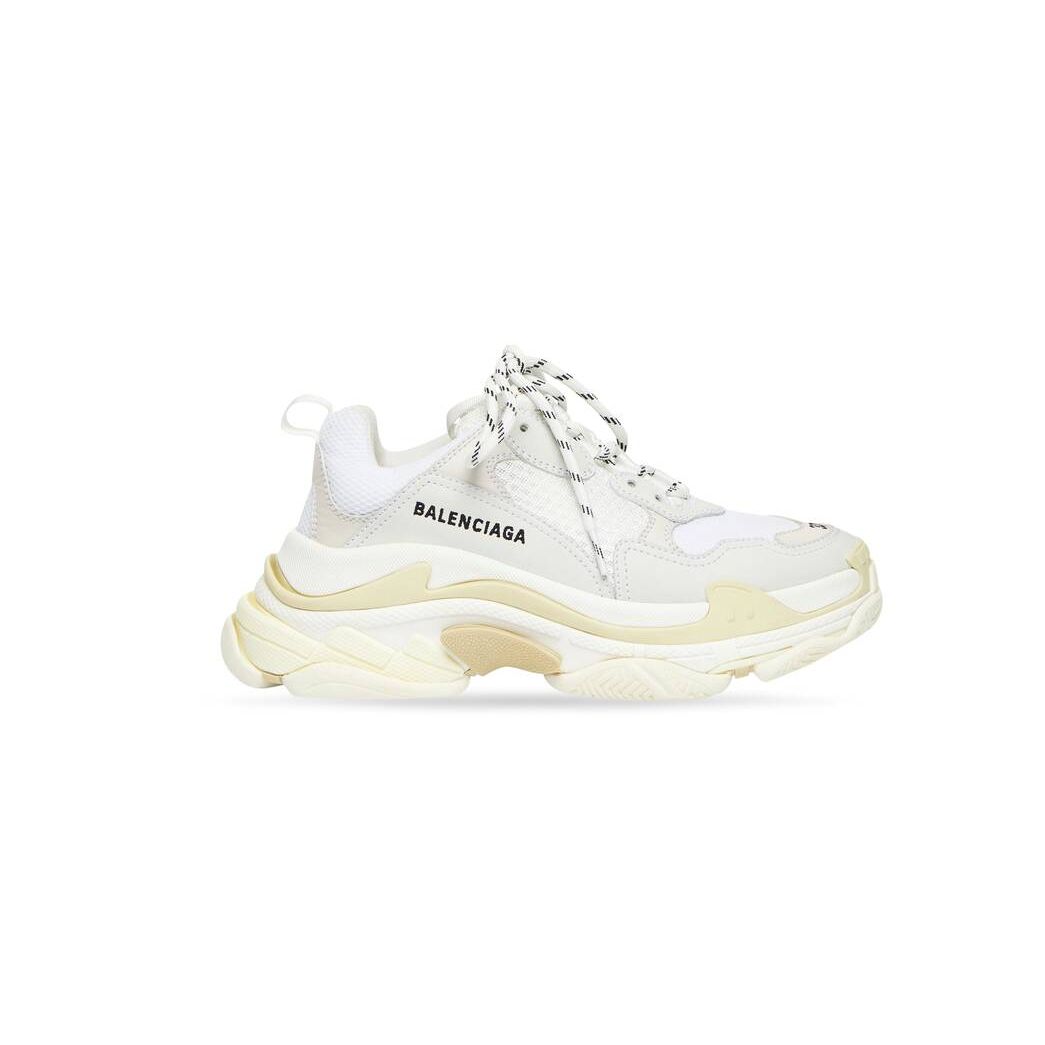 Women\'s Balenciaga Triple S Sneakers White | 5647CRHBD