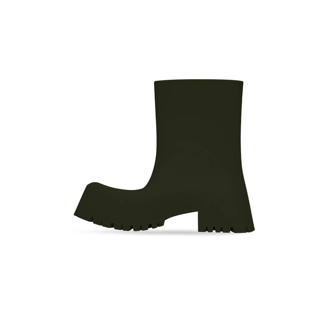 Women's Balenciaga Trooper Rubber Boots Green | 7308UIKXB