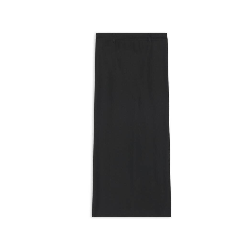 Women's Balenciaga Tube Skirts Black | 8946GXBFW