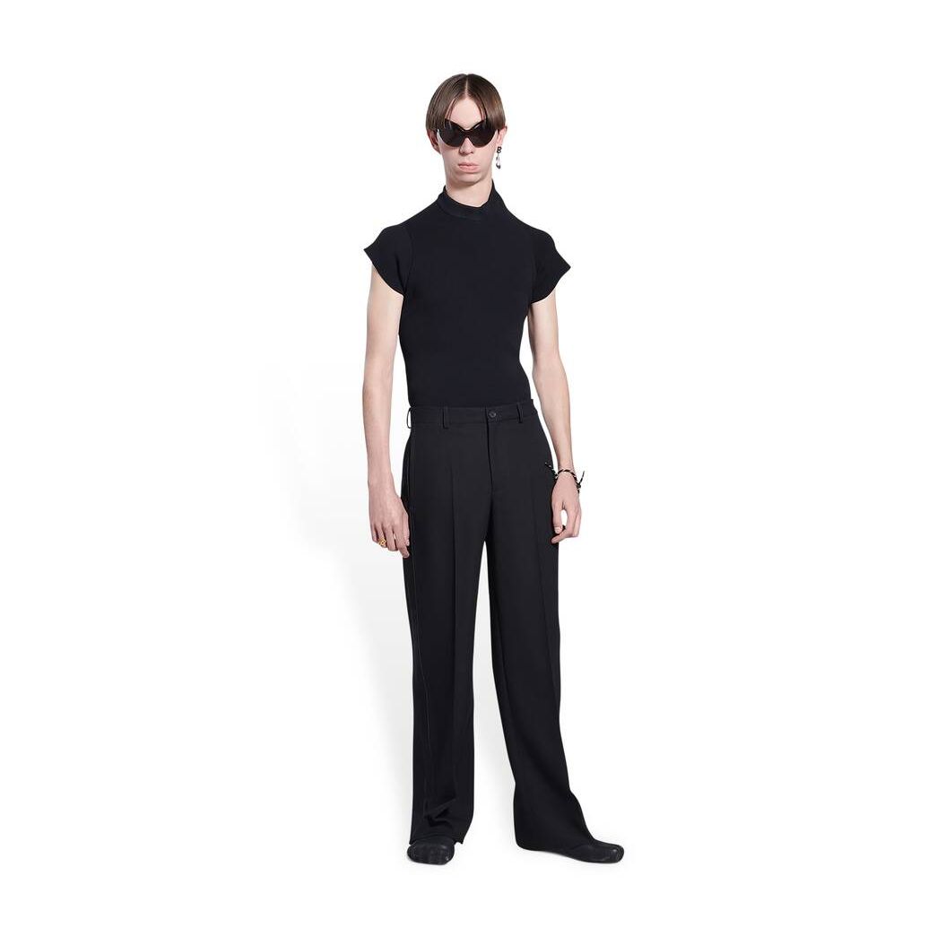 Women\'s Balenciaga Tuxedo Pants Black | 6187TBAUY