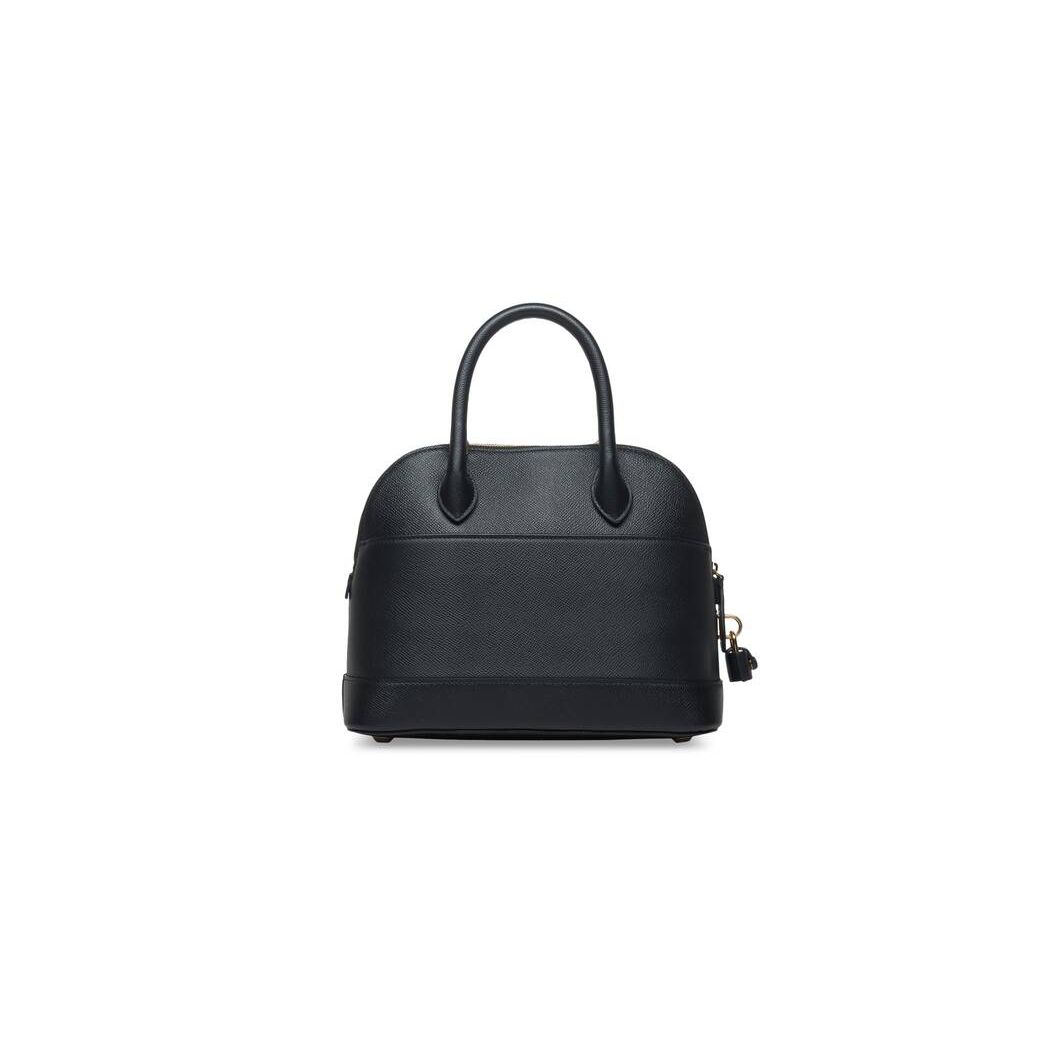 Women's Balenciaga Ville Small Handbag Black / White | 0125PNFZQ