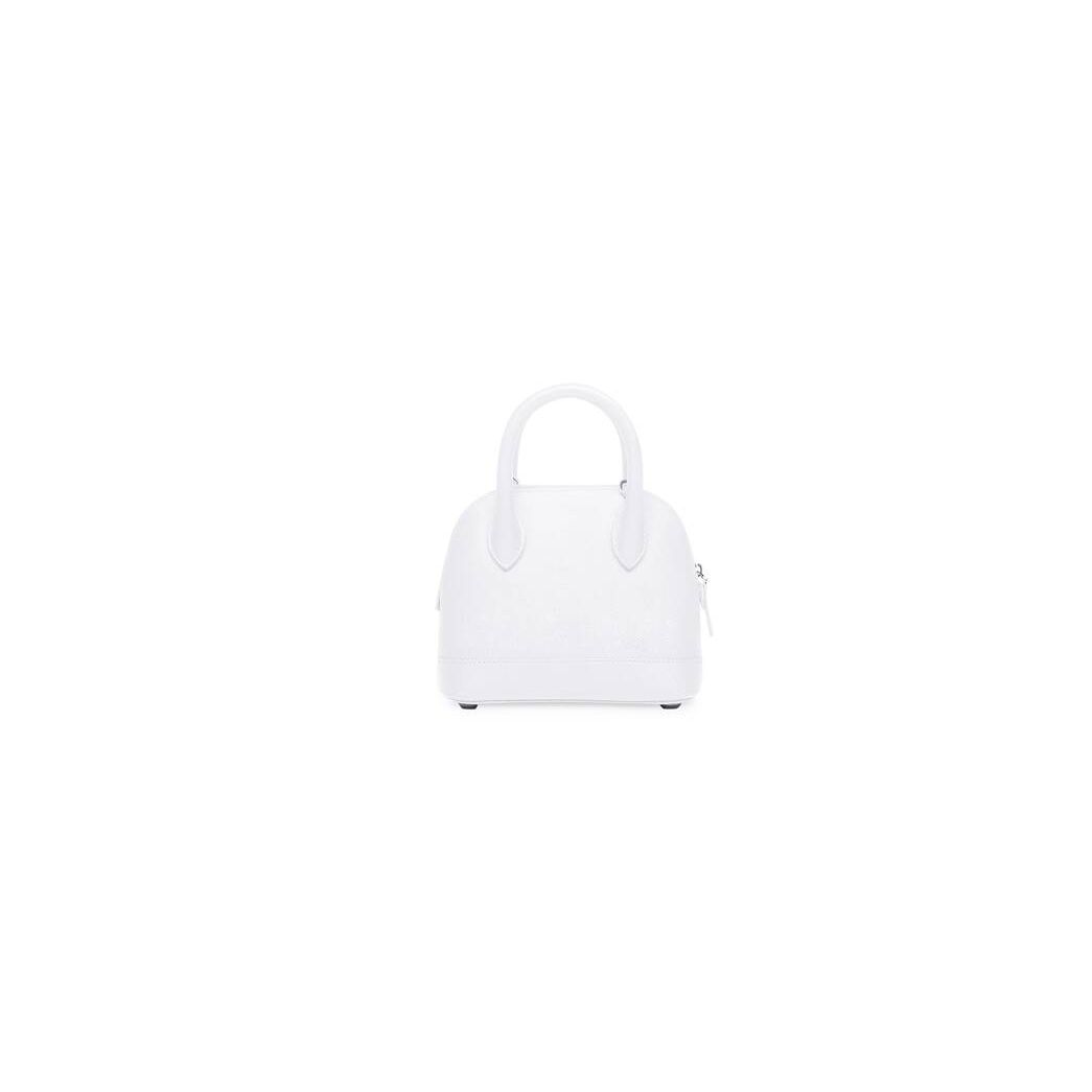 Women's Balenciaga Ville Xxs Handbag Mini Bag White / Black | 2374UEQGK