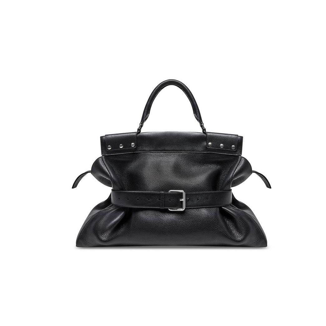 Women's Balenciaga Waist Large Bag Tote Bags Black | 9054PJLWU