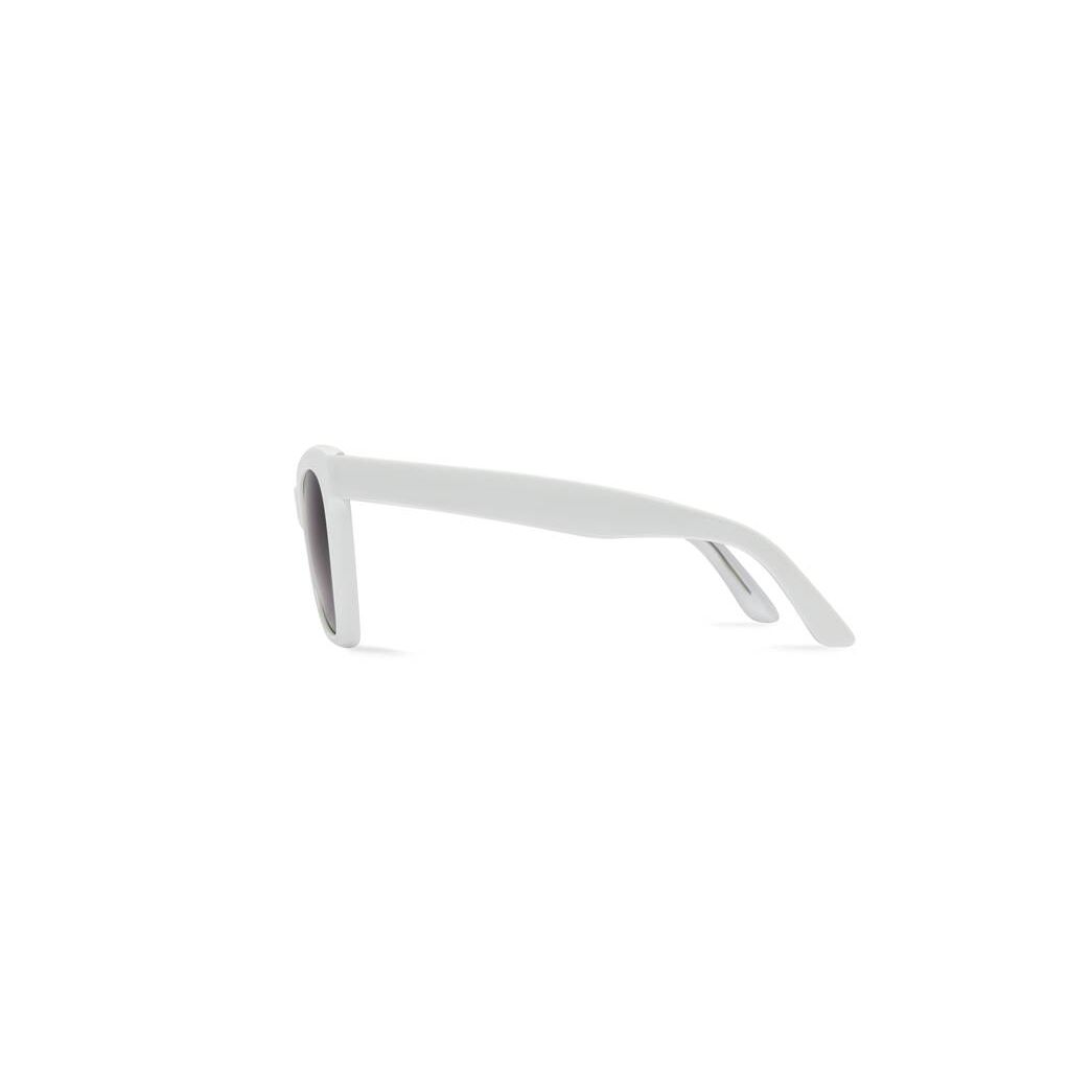 Women's Balenciaga Weekend Butterfly Sunglasses White | 1425KEQIT