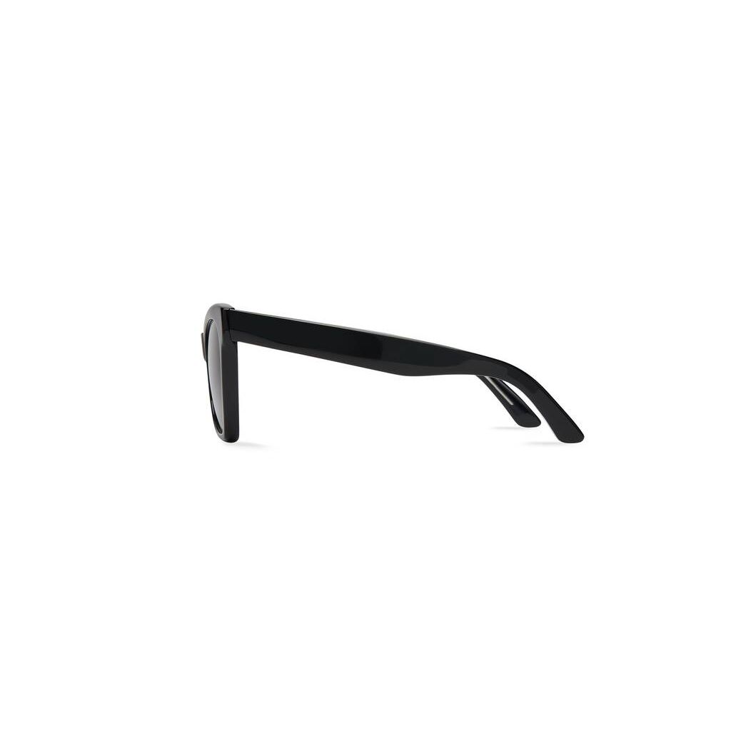 Women's Balenciaga Weekend Butterfly Sunglasses Black | 3782YHETC