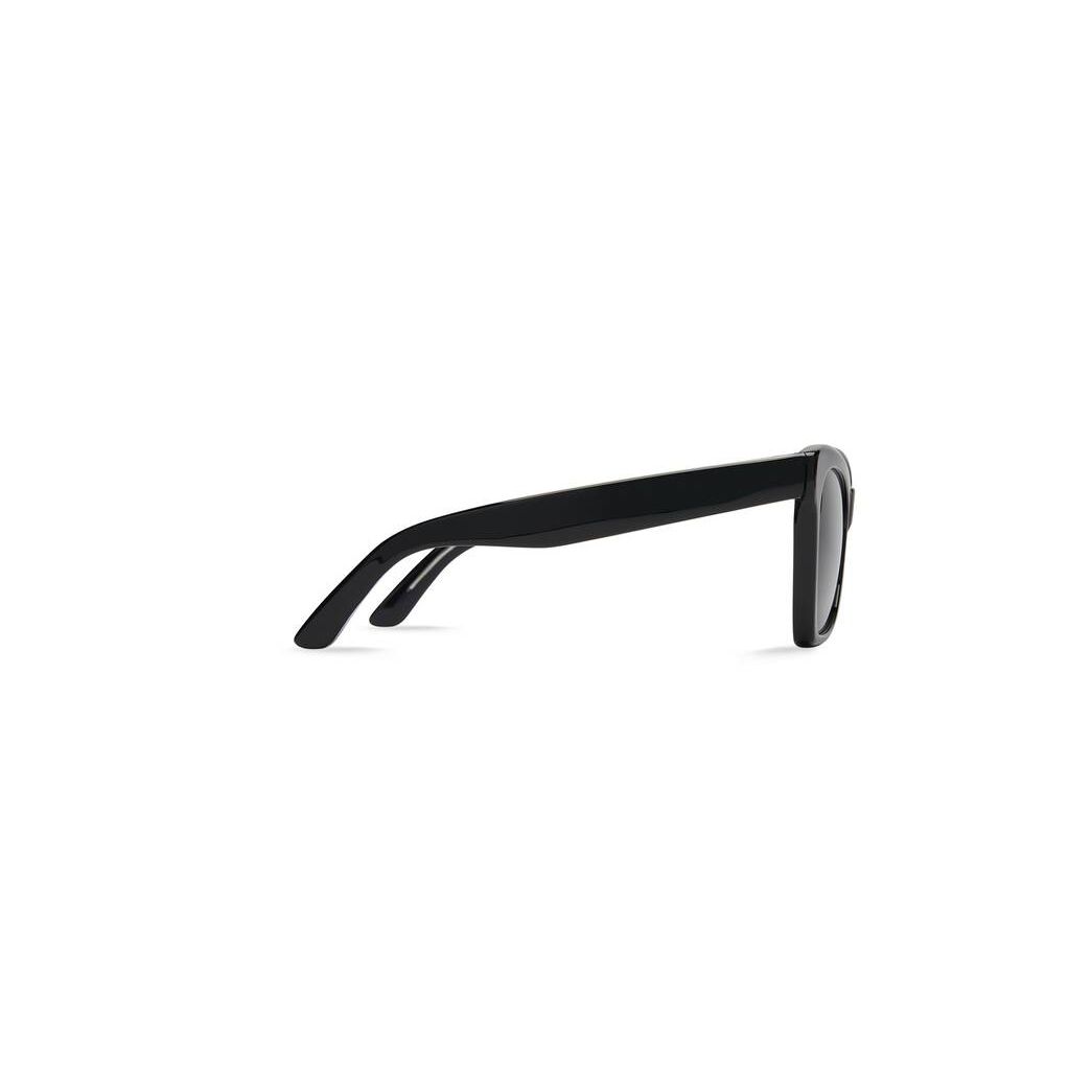 Women's Balenciaga Weekend Butterfly Sunglasses Black | 3782YHETC