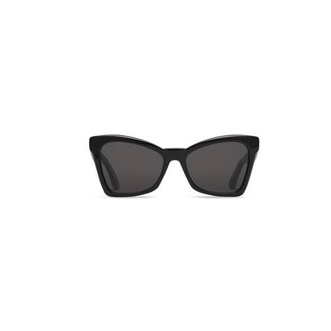 Women's Balenciaga Weekend Butterfly Sunglasses Black | 3782YHETC