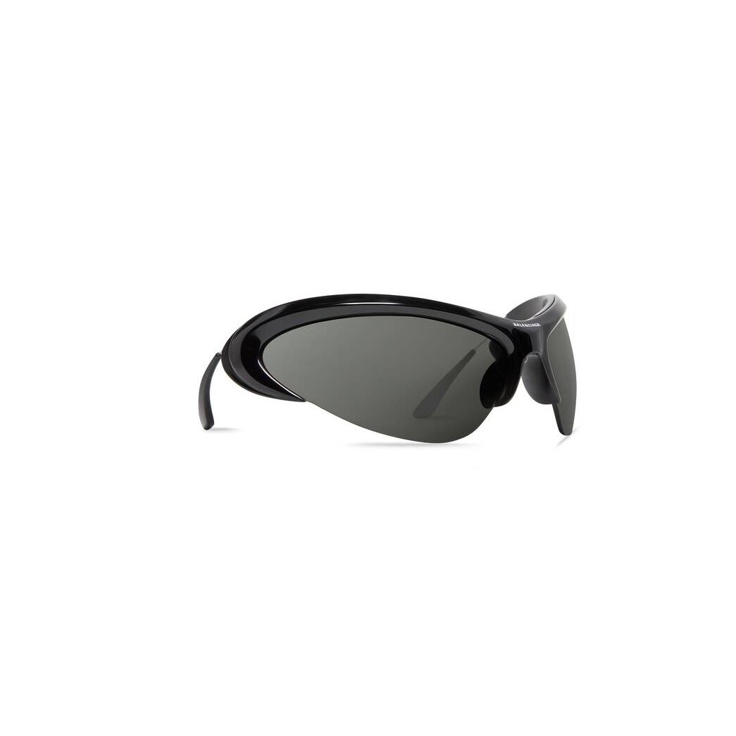 Women's Balenciaga Wire Cat Sunglasses Black | 9017SGWTY