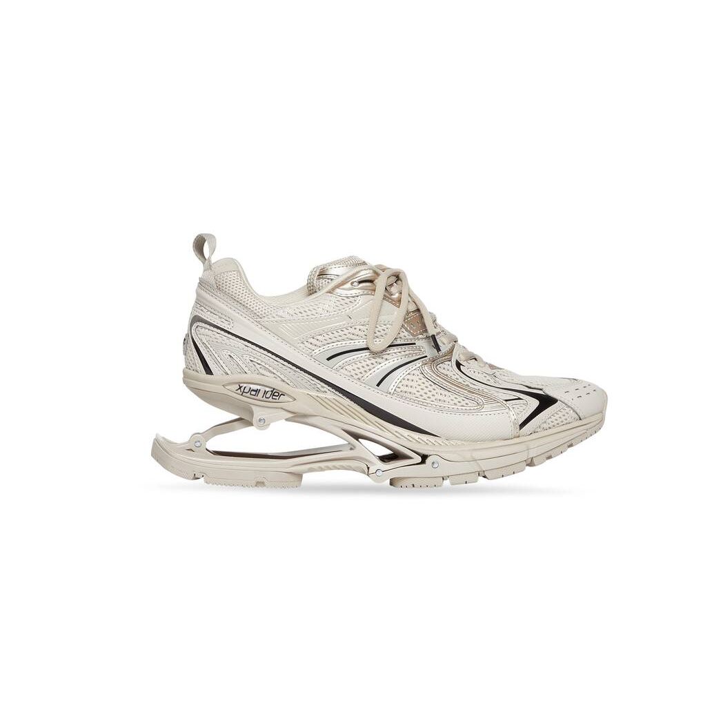 Women\'s Balenciaga X-pander Sneakers Beige | 6487AYCPH