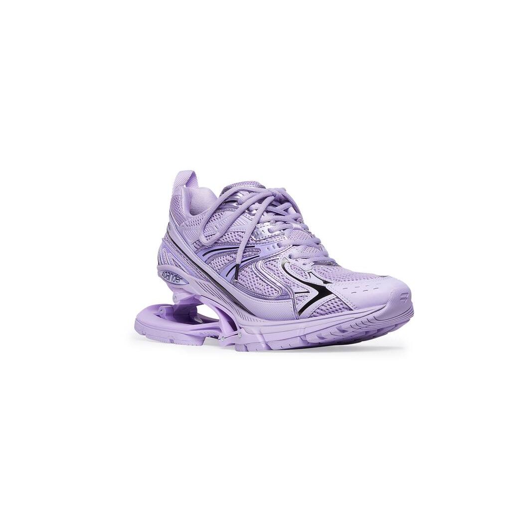 Women's Balenciaga X-pander Sneakers Purple | 4693HVLKI