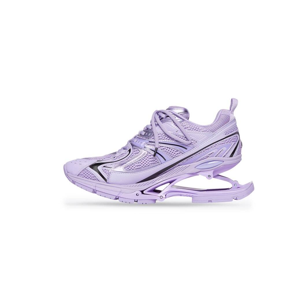 Women's Balenciaga X-pander Sneakers Purple | 4693HVLKI