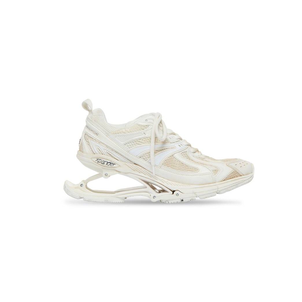 Women\'s Balenciaga X-pander Sneakers White | 0129PBQLK