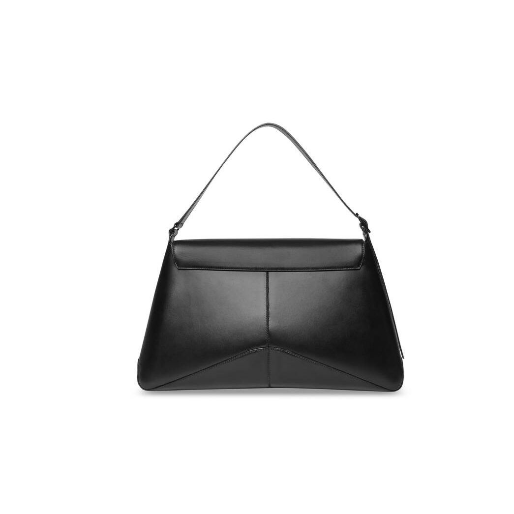 Women's Balenciaga Xx Xl Flap Box Shoulder Bags Black | 4368DXYLM